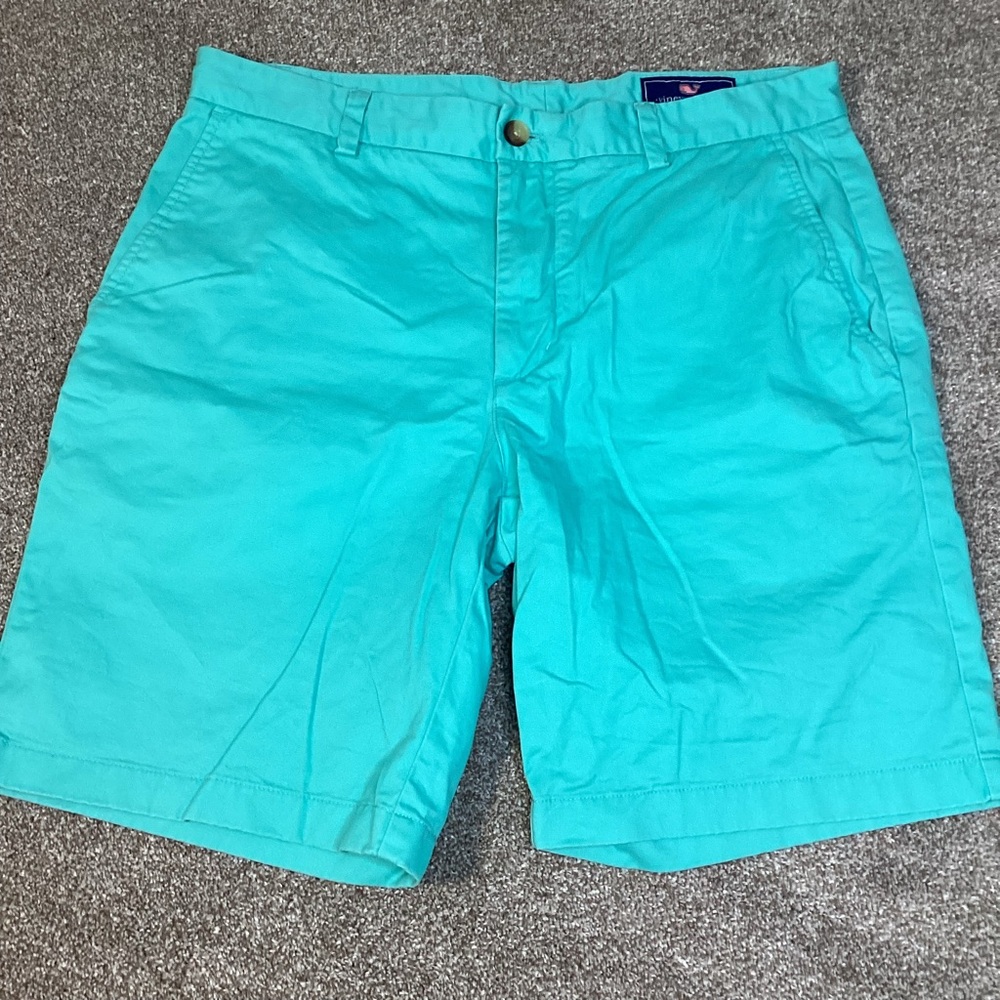 Vineyard Vines Breaker Flat Front Shorts Sz 34